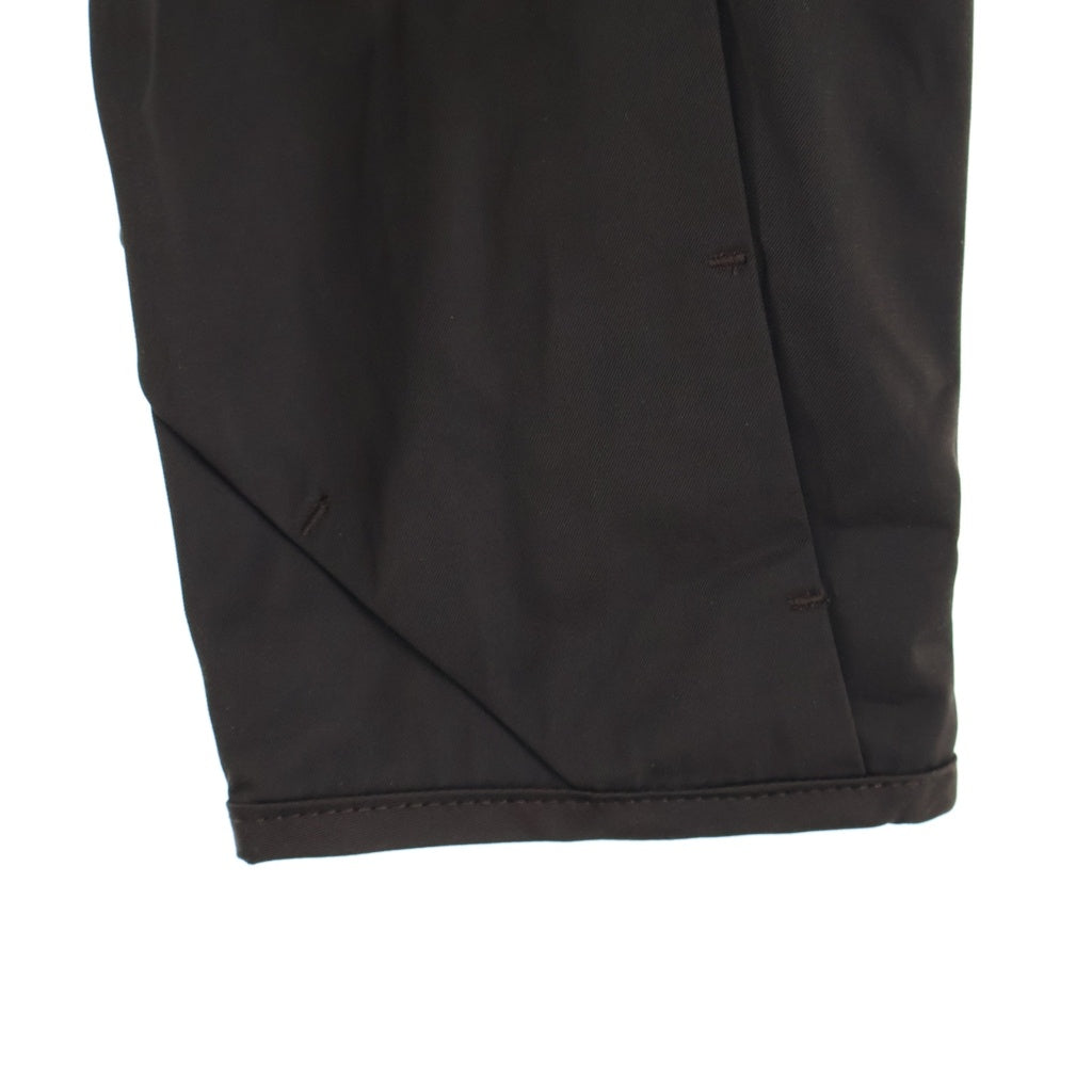 FFFPOSTALSERVICE(トリプルエフポスタルサービス) 26SS Parachute Hooded Wired Jacket パラシュートフーデッドワイヤージャケット FFFPSSS2606 ブラウン