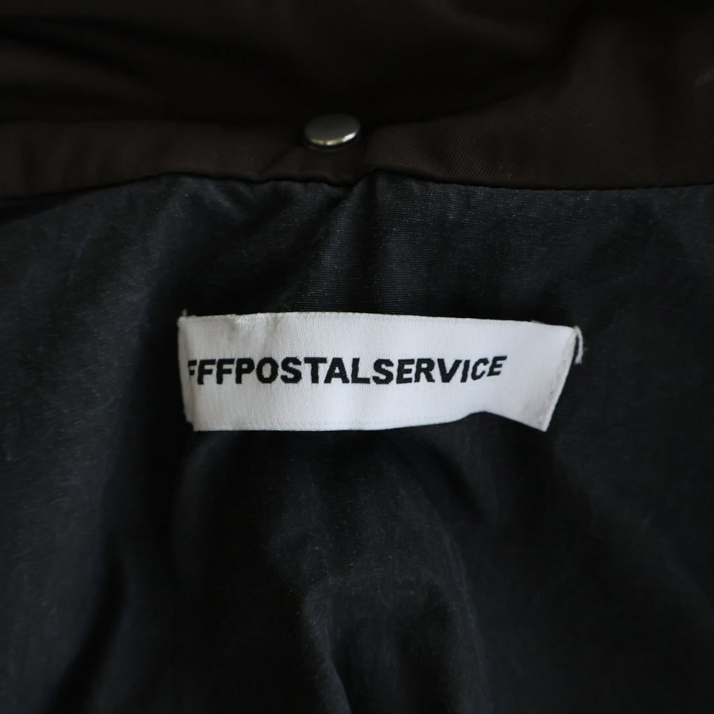 FFFPOSTALSERVICE(トリプルエフポスタルサービス) 26SS Parachute Hooded Wired Jacket パラシュートフーデッドワイヤージャケット FFFPSSS2606 ブラウン