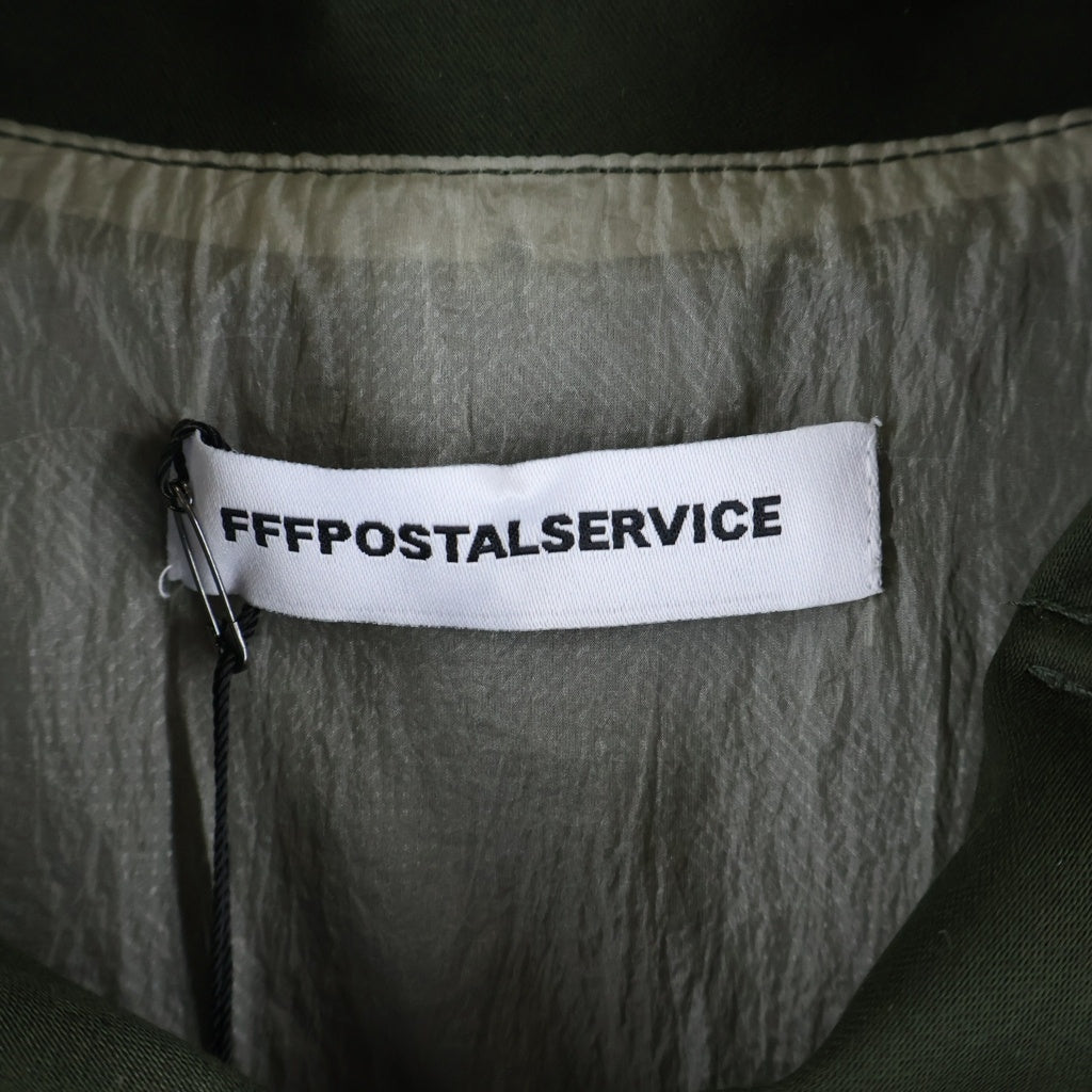 FFFPOSTALSERVICE(トリプルエフポスタルサービス) 26SS FF Bunker Jacket リフレクターテープワックスバンカージャケット FFFPSSS2601 カーキ