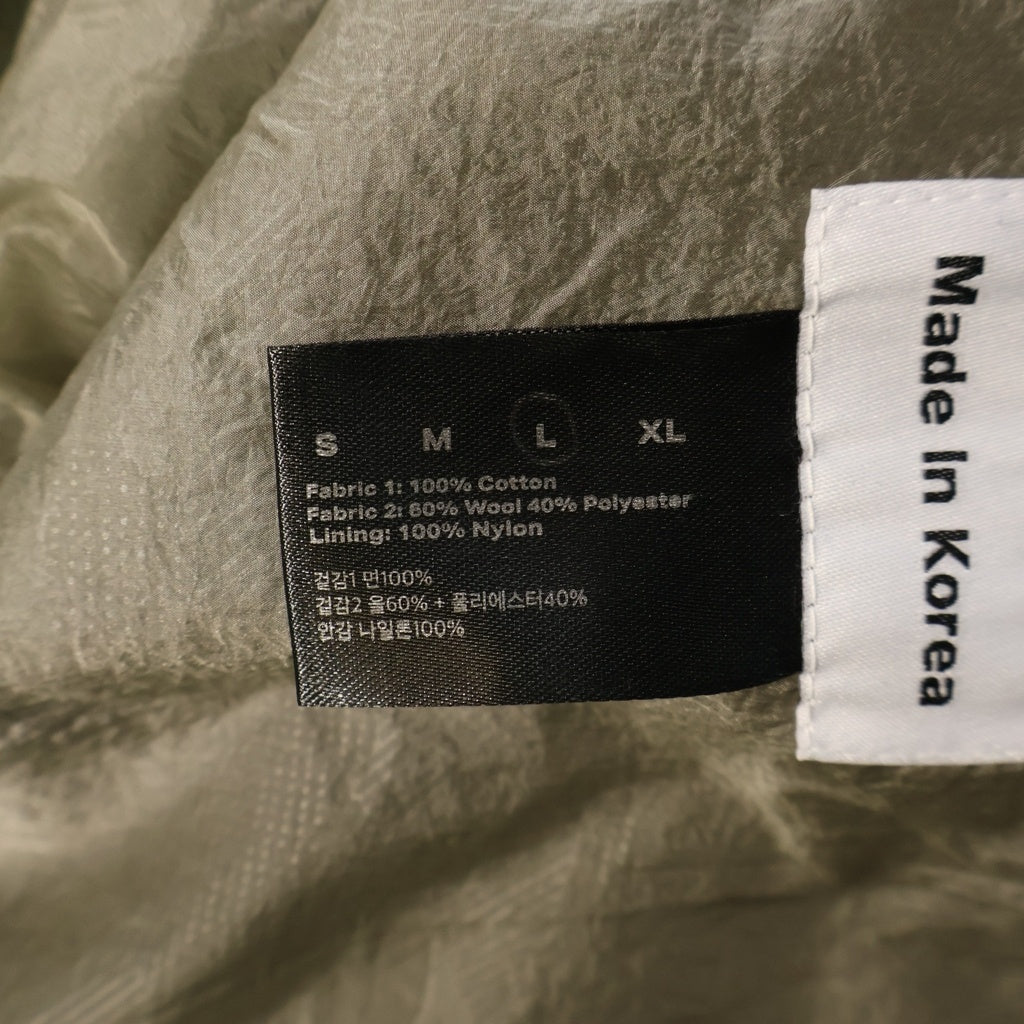 FFFPOSTALSERVICE(トリプルエフポスタルサービス) 26SS FF Bunker Jacket リフレクターテープワックスバンカージャケット FFFPSSS2601 カーキ