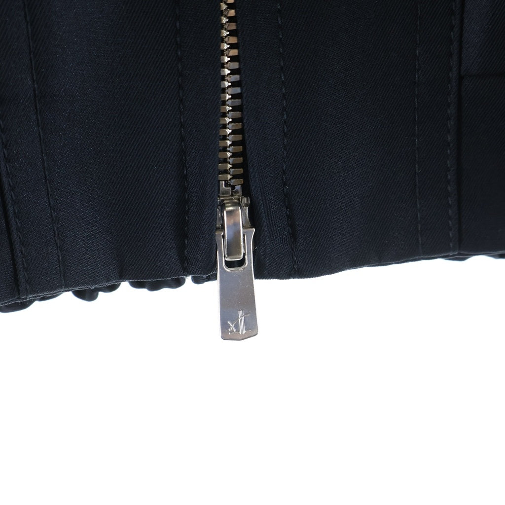 FFFPOSTALSERVICE(トリプルエフポスタルサービス) 25AW Reia Hooded Work Jacket レイアフーデッドクロップドワークジャケット FFFPSFW2503 ブラック