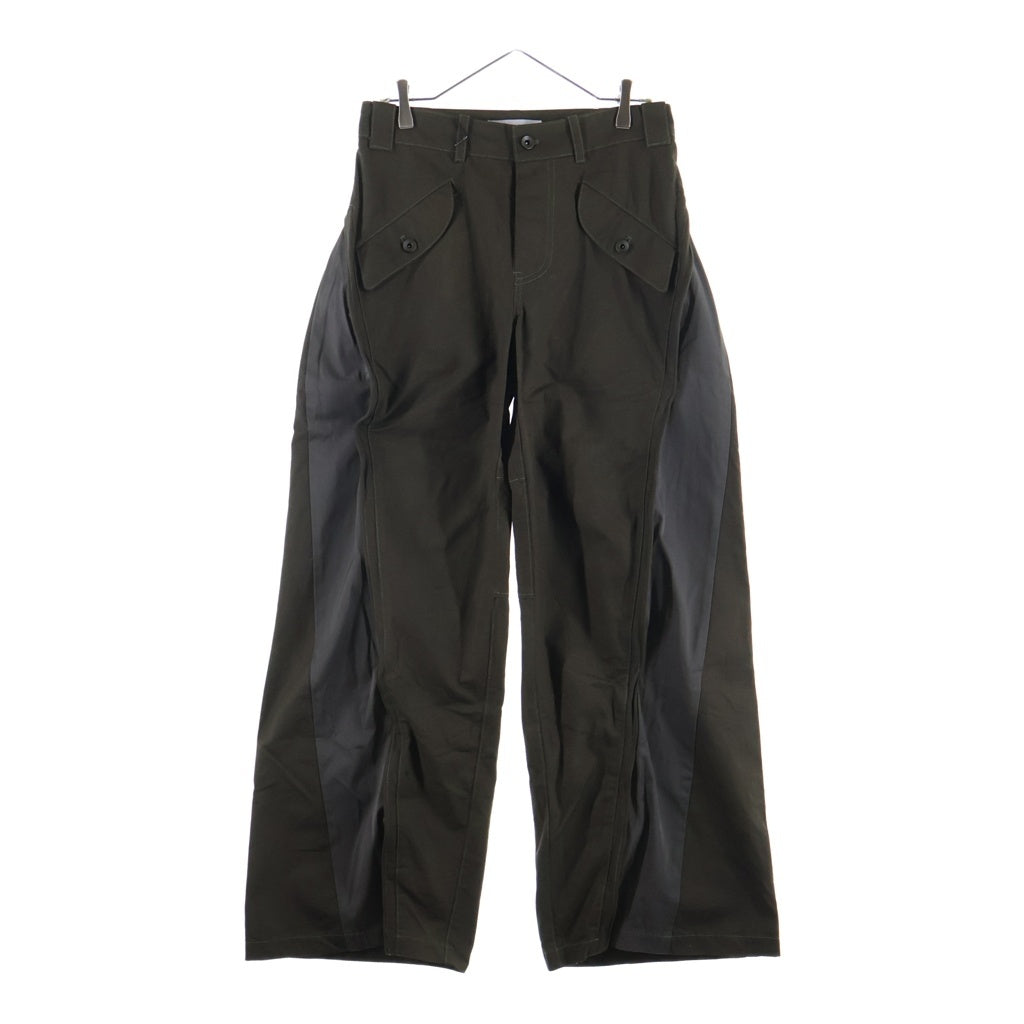 FFFPOSTALSERVICE(トリプルエフポスタルサービス) 26SS Kinarak Wired Trouser ワイヤーエンジニアードワークパンツ FFFPSSS2618 ブラウン
