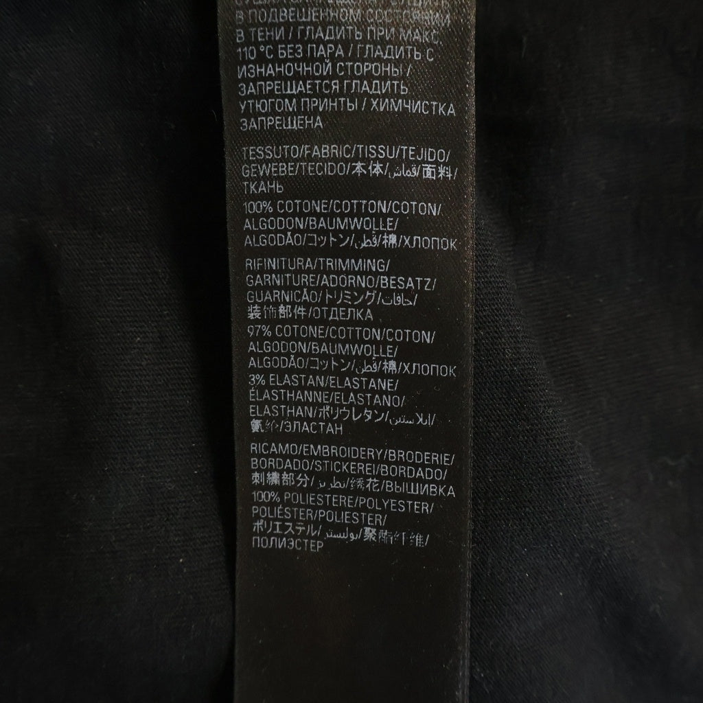 BALENCIAGA(バレンシアガ) 24SS PARIS SOCCER サッカーシリーズ テクニカルジャージー長袖Tシャツ 778972 TPVR5 ブラック
