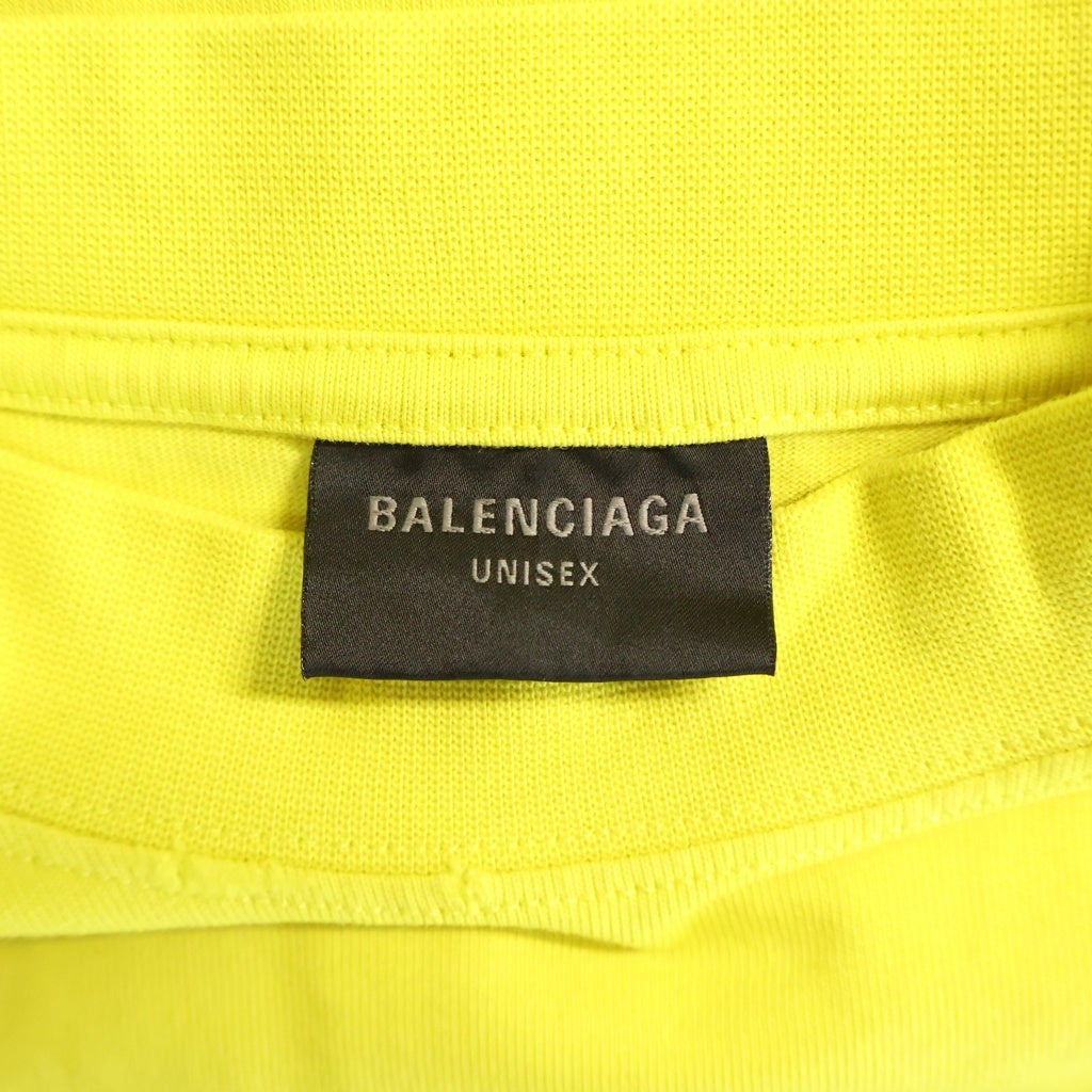 BALENCIAGA(バレンシアガ) 24SS DARKWAVE TEE ダークウェーブプリント半袖Tシャツ 739028 TPVN5 イエロー