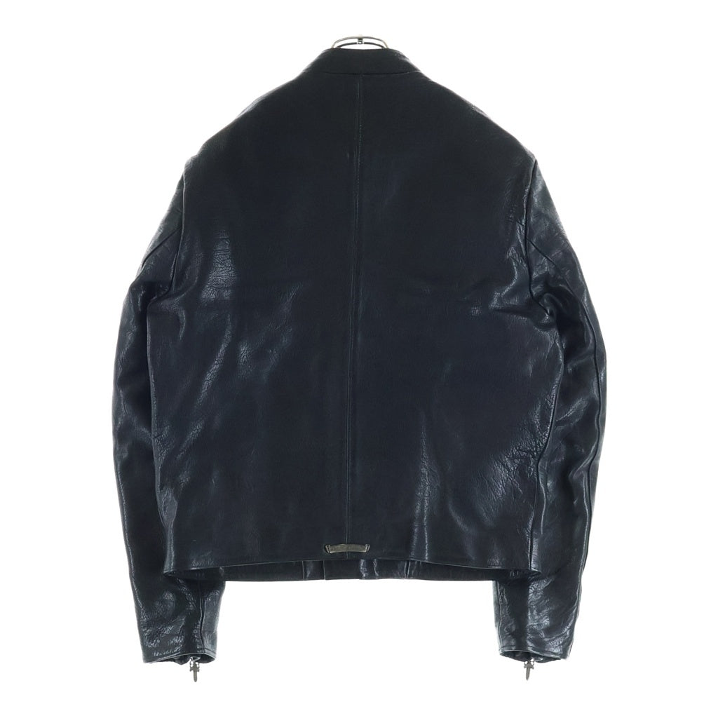 CHROME HEARTS(クロムハーツ) RACING2 レーシング2 ダガージップシングルライダースレザージャケット ブラック