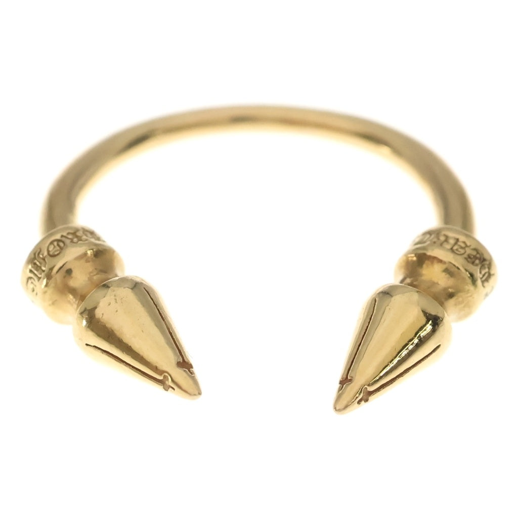 CHROME HEARTS(クロムハーツ) 22K DBL SPIKE RING ダブルスパイクリング ゴールド