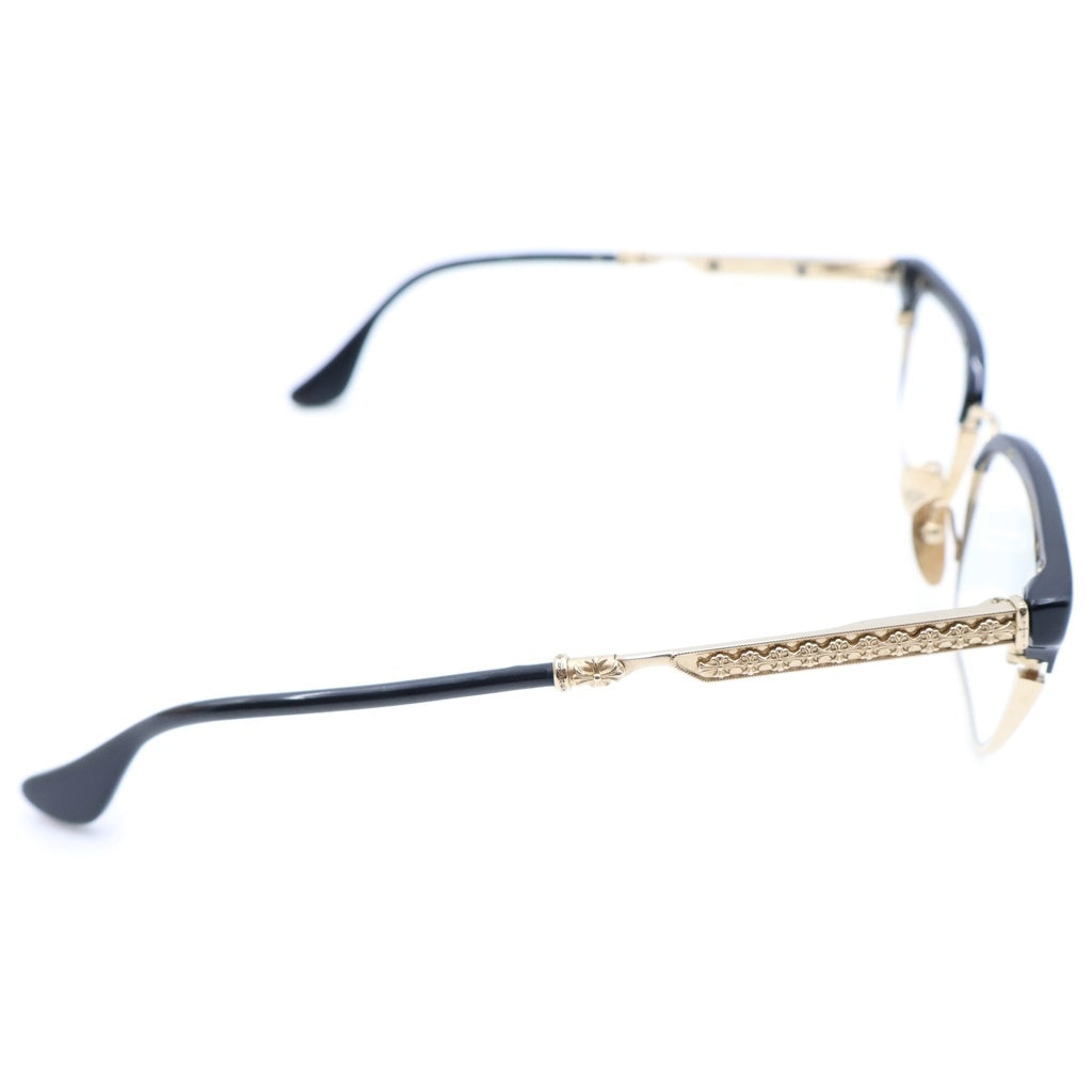 CHROME HEARTS(クロムハーツ) SEE U NEXT TUESDAY CHプラス ゴールドフレーム サングラス ブラック/ゴールド