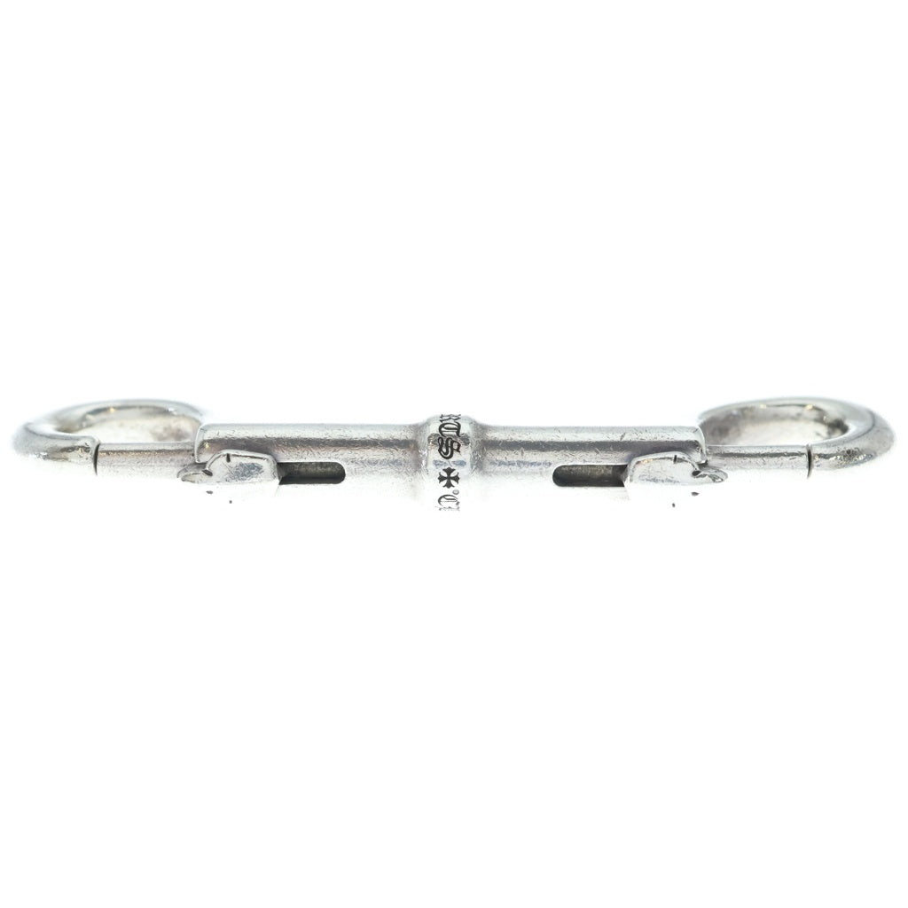 CHROME HEARTS(クロムハーツ) DOUBLE CLIP KEY CHAIN? ダブルクリップキーチェーン シルバー