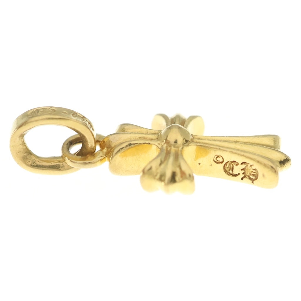 CHROME HEARTS(クロムハーツ) 22K CRS BBYFAT P/DIA ベイビーファットクロス PAVEダイヤ ペンダントトップ ゴールド BCA035
