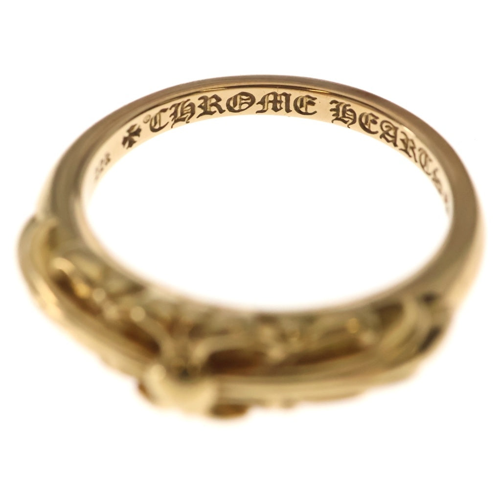 CHROME HEARTS(クロムハーツ) 22K BABYCLSC ベイビークラシック フローラルクロスリング ゴールド BCA391