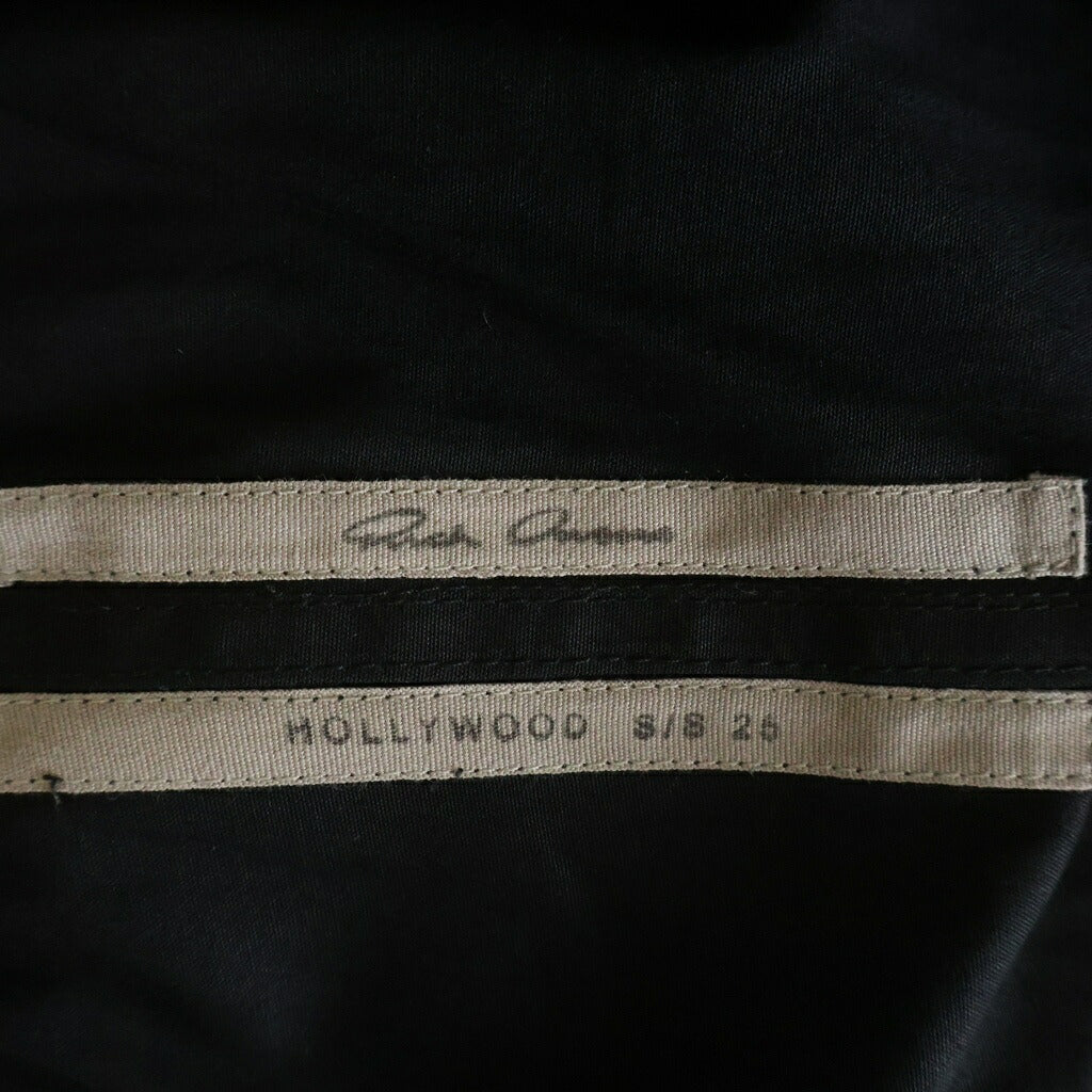 Rick Owens(リックオウエンス) 25SS BAUHAUS CARGO バウハウス カーゴパンツ RU01E5377-TE ブラック