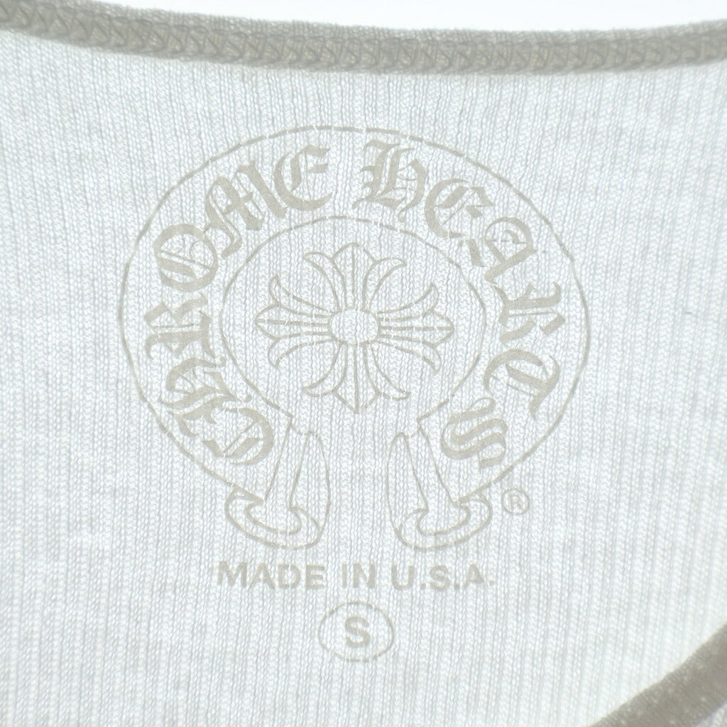 CHROME HEARTS(クロムハーツ) RIB TANK リチャードスターク リブタンクトップ ノースリーブシャツ ホワイト