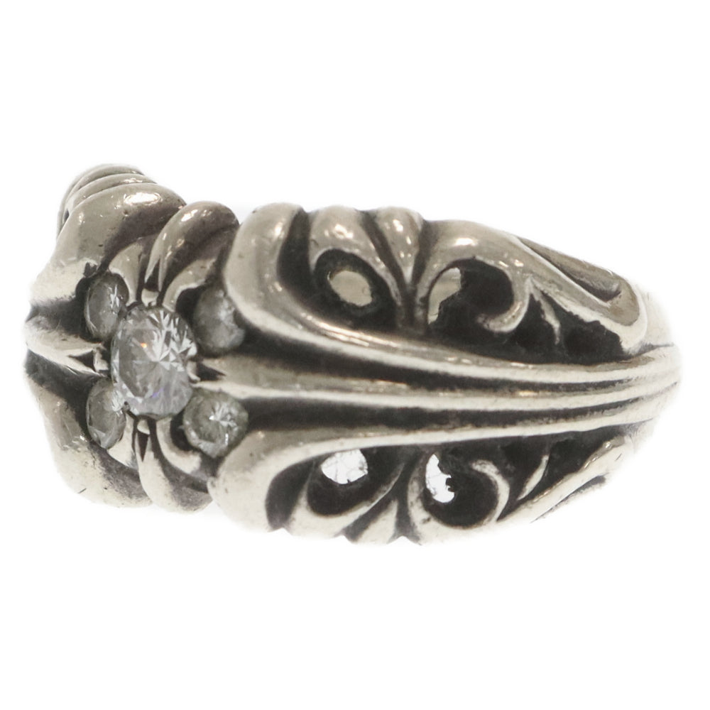 CHROME HEARTS(クロムハーツ) K&T 5PT DIA 5ポイントダイヤ シルバーリング シルバー