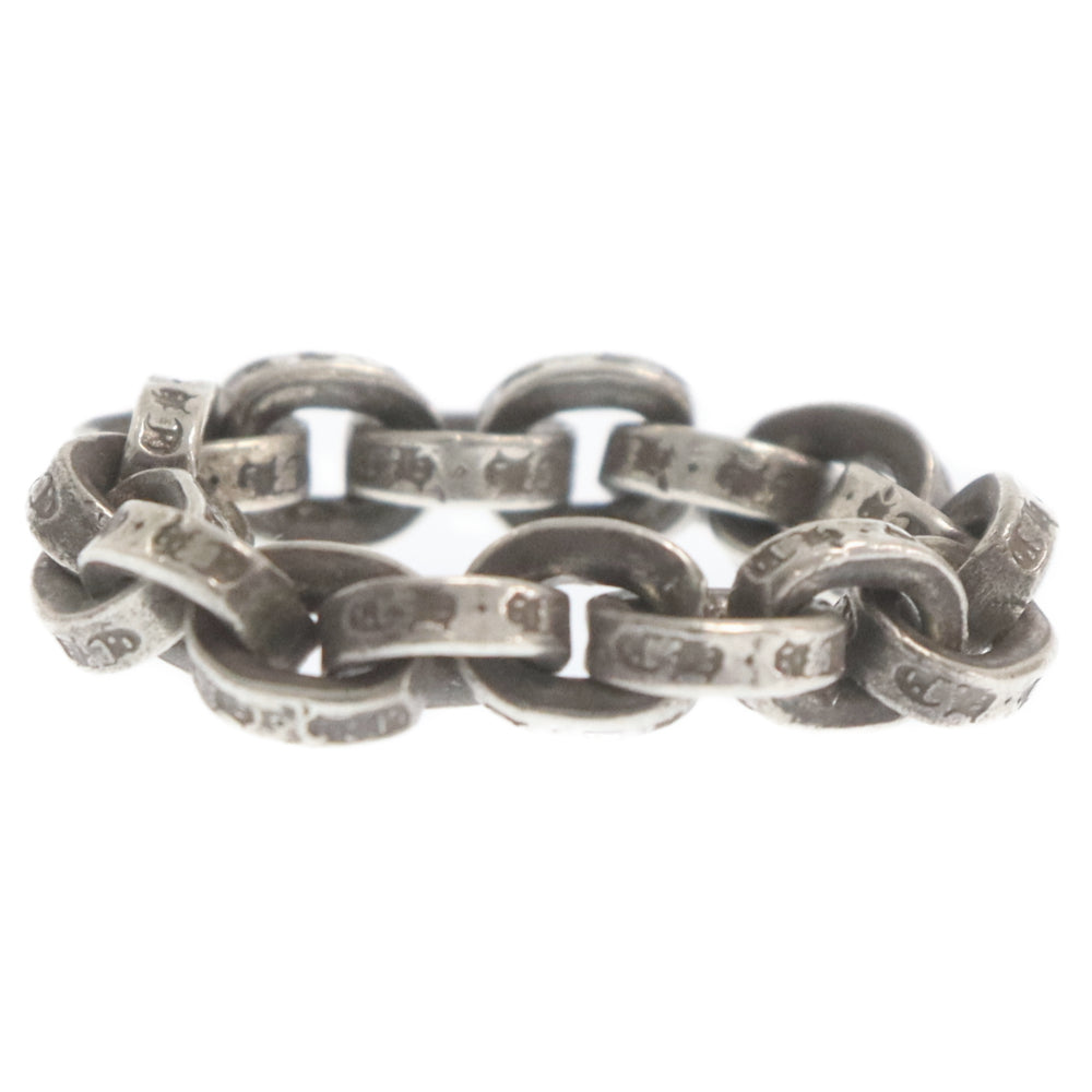 CHROME HEARTS(クロムハーツ) PAPER CHAIN RING ペーパーチェーン シルバーリング シルバー 9号