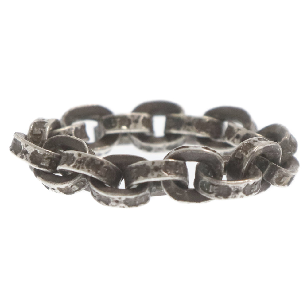 CHROME HEARTS(クロムハーツ) PAPER CHAIN RING ペーパーチェーン シルバーリング シルバー 9号