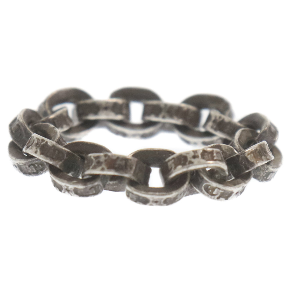 CHROME HEARTS(クロムハーツ) PAPER CHAIN RING ペーパーチェーン シルバーリング シルバー 9号