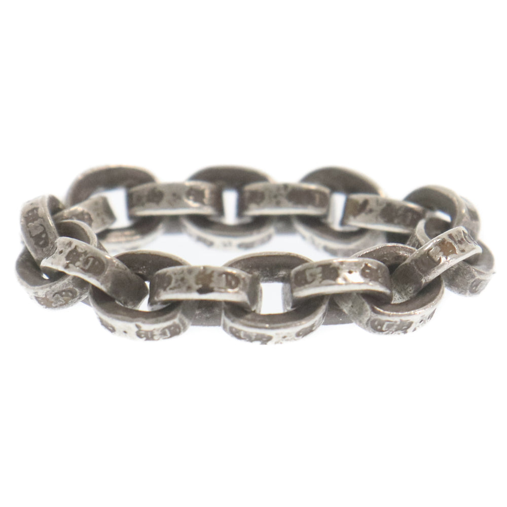 CHROME HEARTS(クロムハーツ) PAPER CHAIN RING ペーパーチェーン シルバーリング シルバー 9号