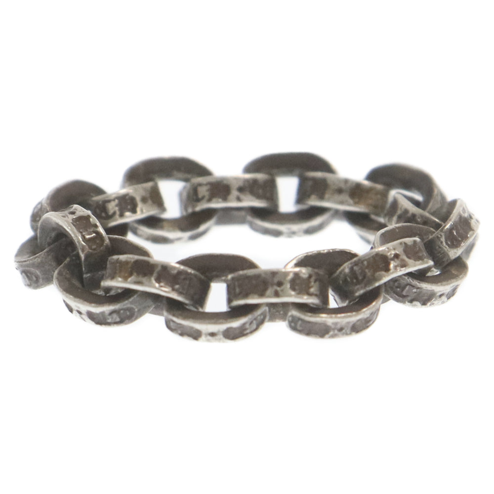 CHROME HEARTS(クロムハーツ) PAPER CHAIN RING ペーパーチェーン シルバーリング シルバー 8号