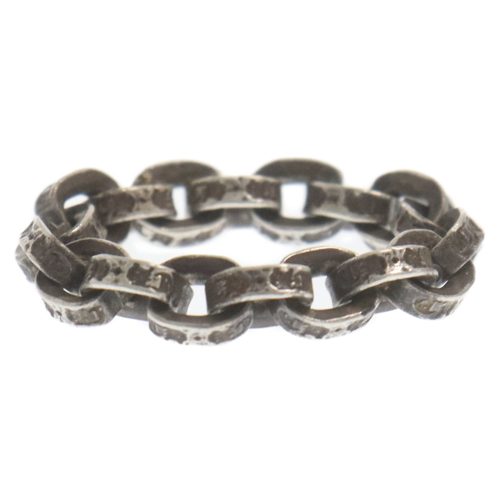CHROME HEARTS(クロムハーツ) PAPER CHAIN RING ペーパーチェーン シルバーリング シルバー 8号