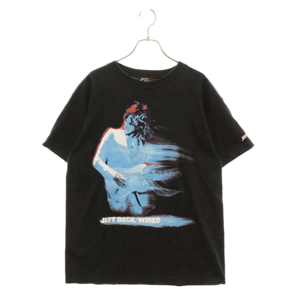 VINTAGE(ヴィンテージ) 00s VINTAGE Jeff Beck Wired Tour 2000 半袖Tシャツ ブラック