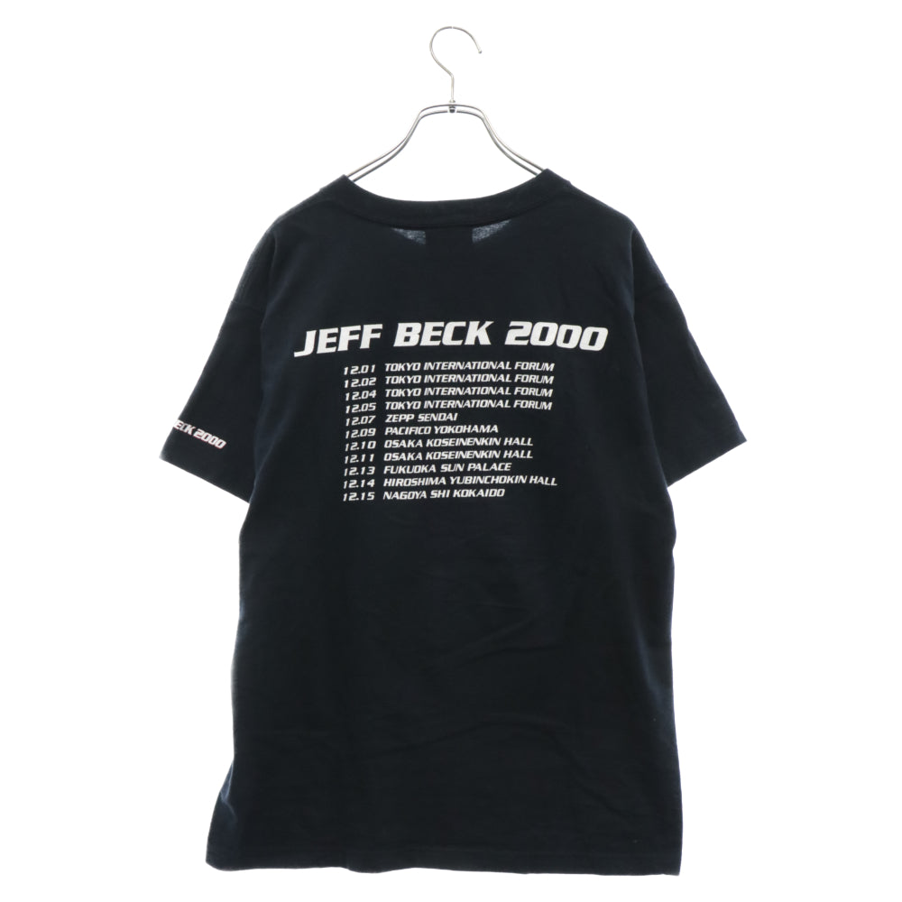 VINTAGE(ヴィンテージ) 00s VINTAGE Jeff Beck Wired Tour 2000 半袖Tシャツ ブラック