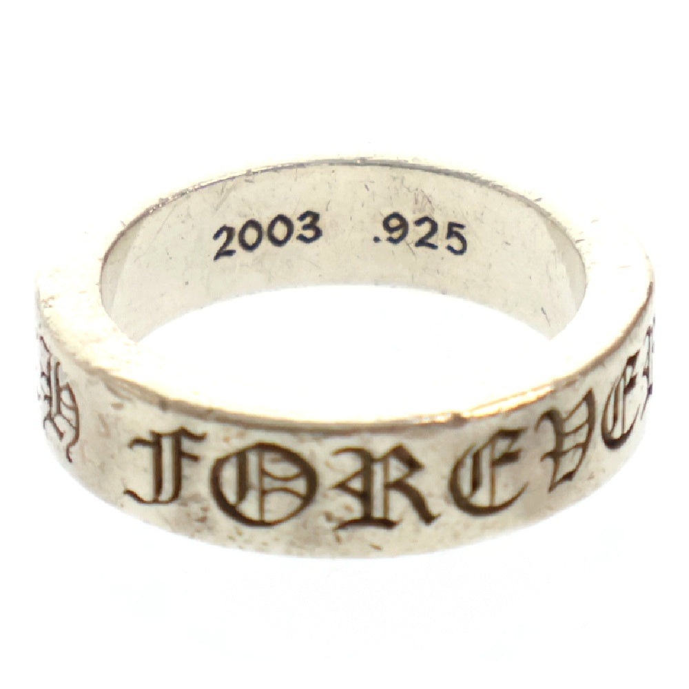 CHROME HEARTS(クロムハーツ) 6mm SPACER FOREVER 6mmフォーエバー スペーサー リング シルバー 18号