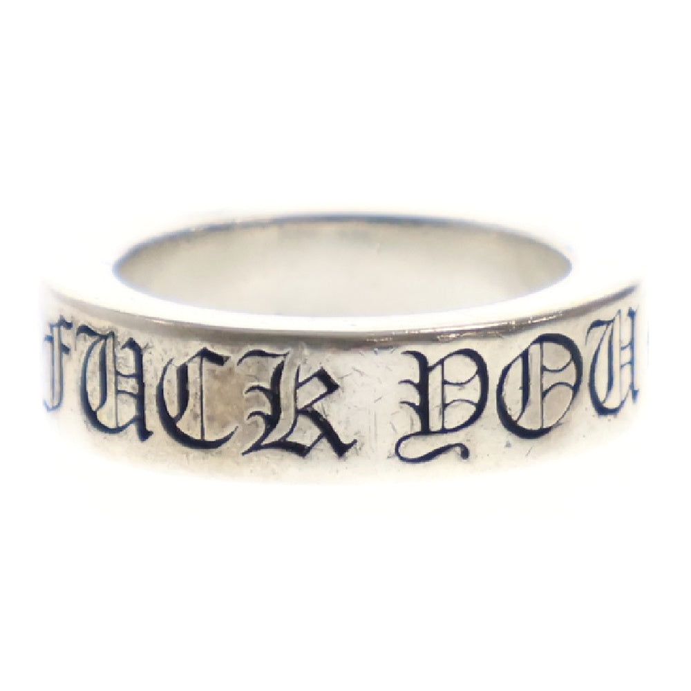 CHROME HEARTS(クロムハーツ) 6mm SPACER FUCKYOU 6mmスペーサーファックユー シルバーリング 13号