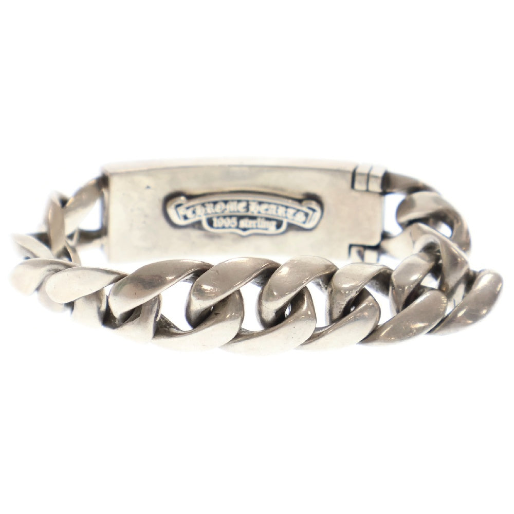 CHROME HEARTS(クロムハーツ) ID DAGGER RBYP ダガーIDクラシックリンク ルビー アフターパヴェダイヤ シルバーブレスレット
