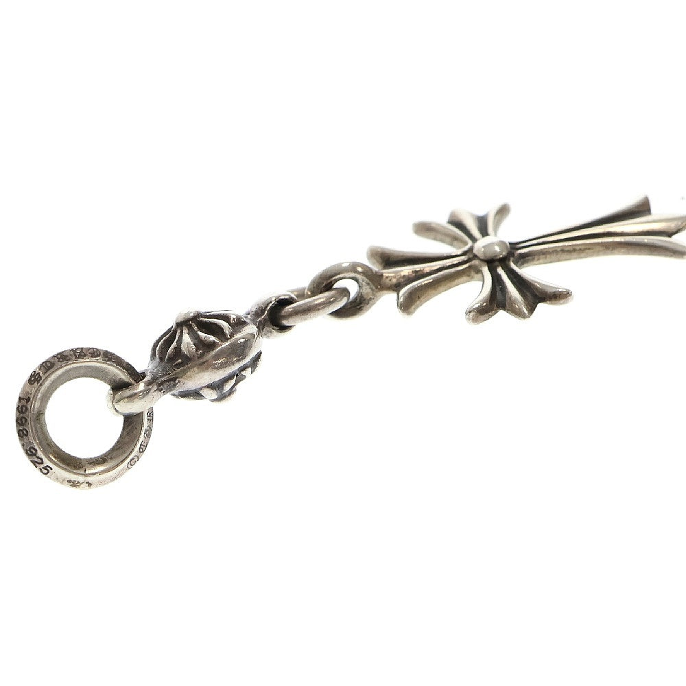CHROME HEARTS(クロムハーツ) 1B TNY CH CRS 1ボールタイニーCHクロス チャーム シルバーネックレストップ シルバー