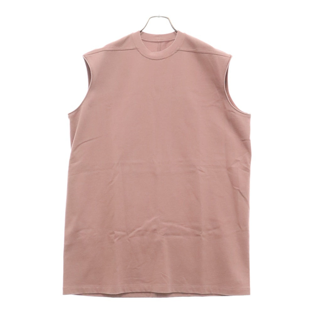 Rick Owens(リックオウエンス) 24SS TARP T RU01D3160-BA タープノースリーブカットソー オーバーサイズ ピンク