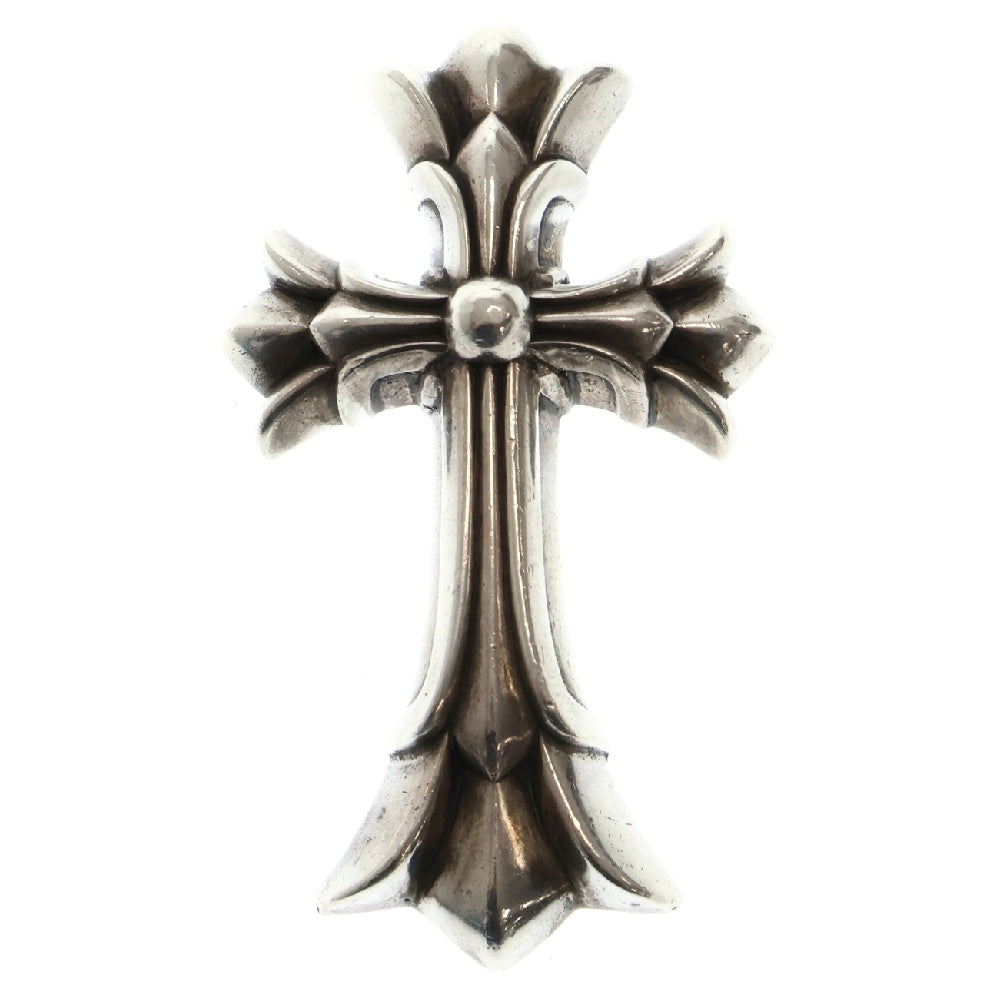 CHROME HEARTS(クロムハーツ) DBL CH CRS LRG ラージダブルCHクロス ペンダント シルバーネックレストップ シルバー