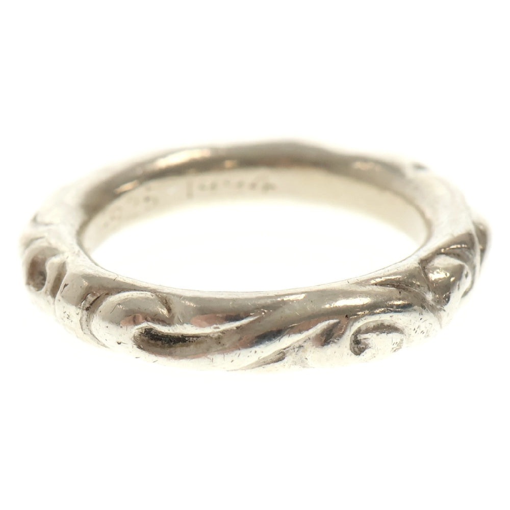 CHROME HEARTS(クロムハーツ) SCRL BAND スクロールバンドリング シルバー 16号