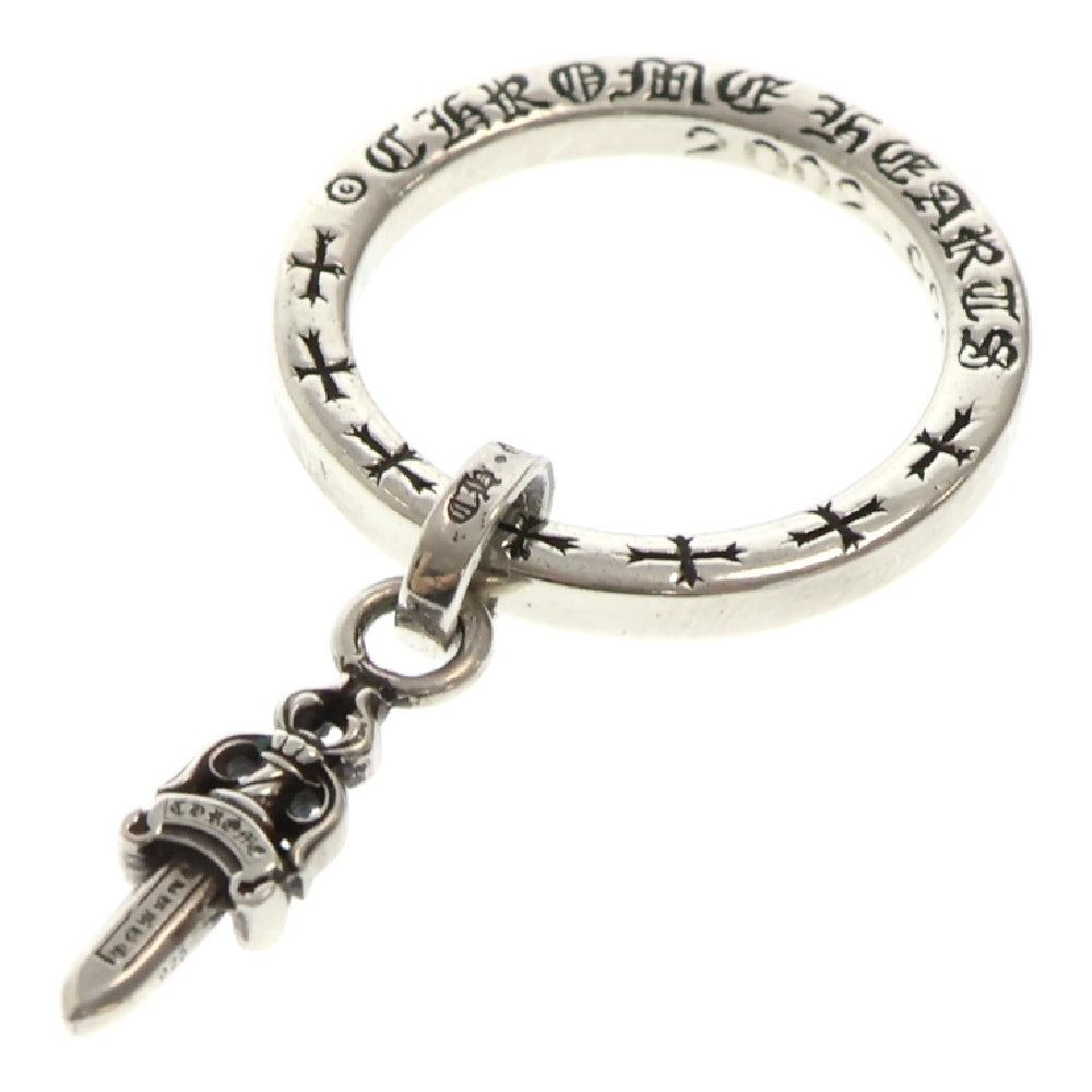 CHROME HEARTS(クロムハーツ) NTFL W NTFL wダガーモチーフ シルバーリング 11号