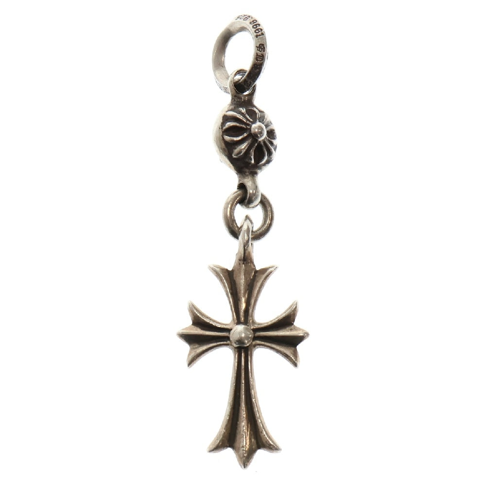CHROME HEARTS(クロムハーツ) 1B TNY CH CRS 1ボールタイニーCHクロス チャーム シルバーネックレストップ シルバー