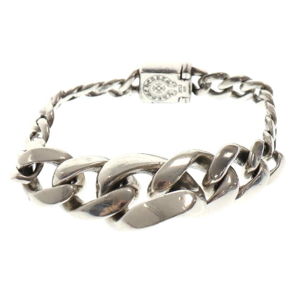 CHROME HEARTS(クロムハーツ) TAPERED CLSC LNK テーパードクラシックリンク シルバーブレスレット シルバー