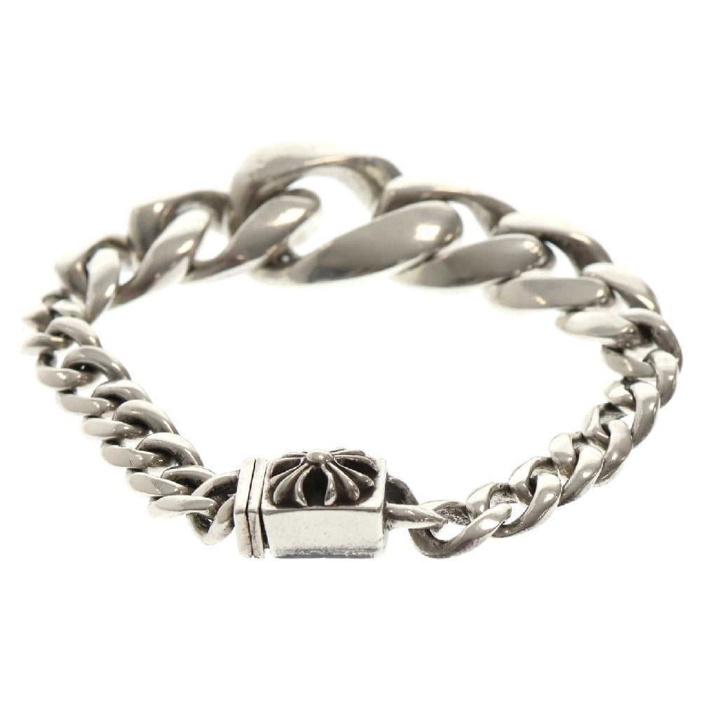 CHROME HEARTS(クロムハーツ) TAPERED CLSC LNK テーパードクラシックリンク シルバーブレスレット シルバー