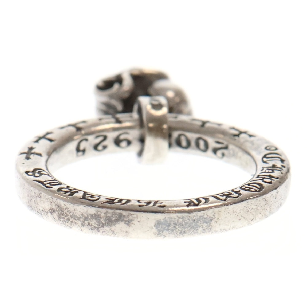 CHROME HEARTS(クロムハーツ) NTFL W NTFL wハートモチーフ シルバーリング シルバー 6号