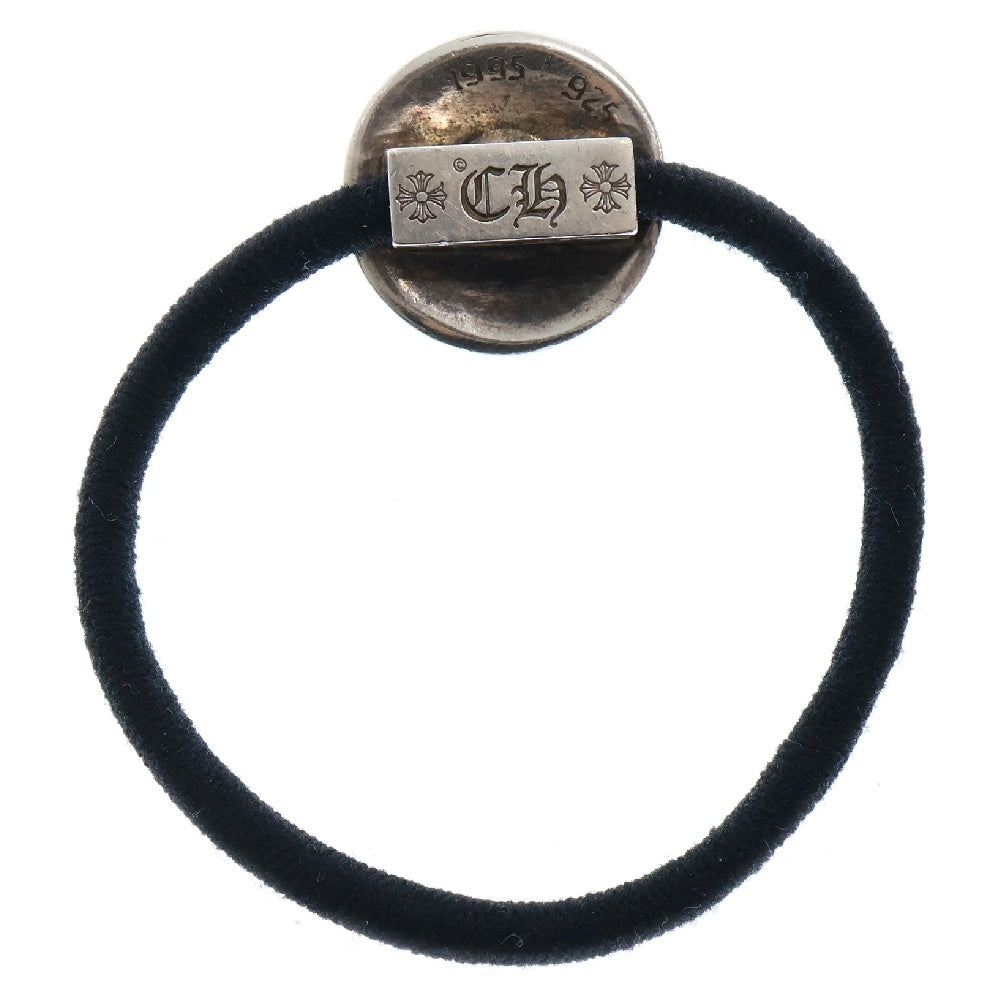 CHROME HEARTS(クロムハーツ) HAIRBAND AFT DIA クロスボール ヘアバンド ヘアゴムコンチョ アフターダイヤ シルバー