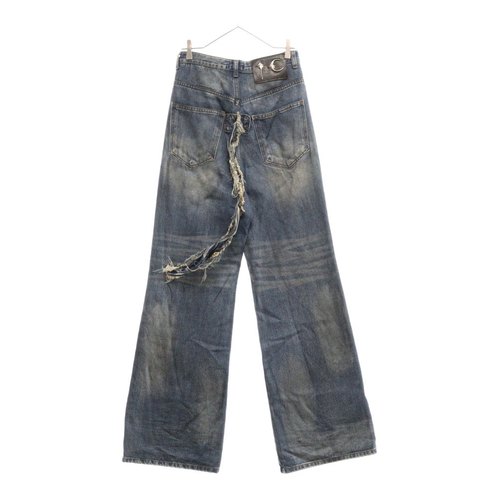 THUG CLUB(サグクラブ) CHIMERA PANTS キメラ バギーデニムパンツ インディゴ TC24PT2002