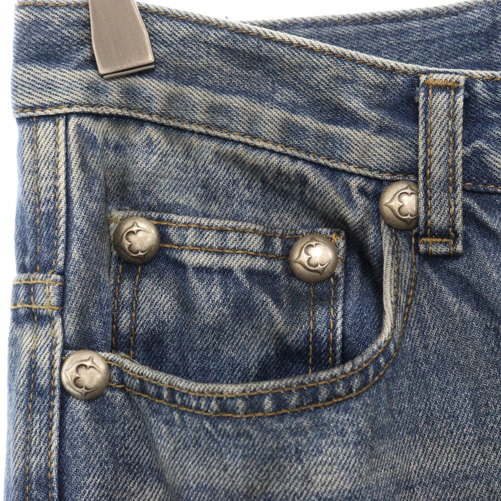 THUG CLUB(サグクラブ) CHIMERA PANTS キメラ バギーデニムパンツ インディゴ TC24PT2002