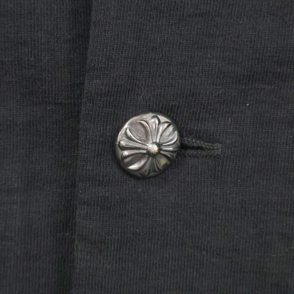 CHROME HEARTS(クロムハーツ) クロスボールボタン ロングコート ブラック
