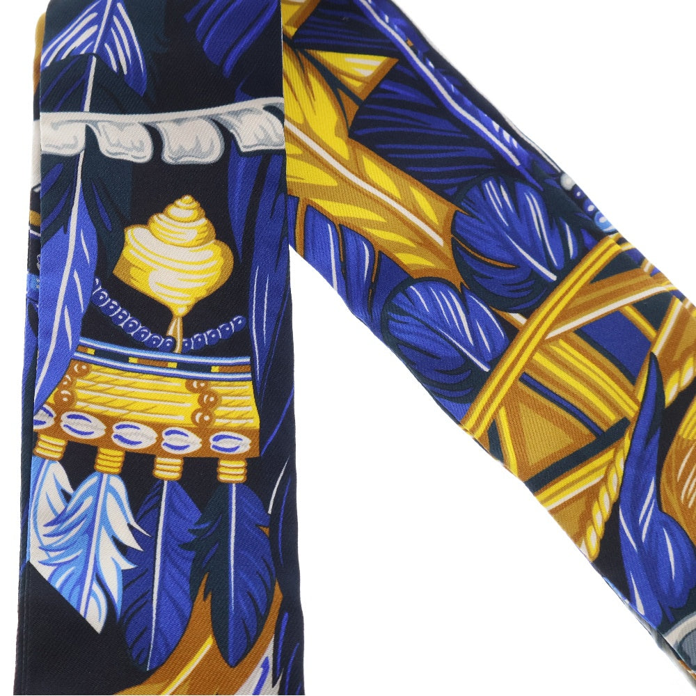 HERMES(エルメス) 総柄シルクスカーフ マルチ レディース