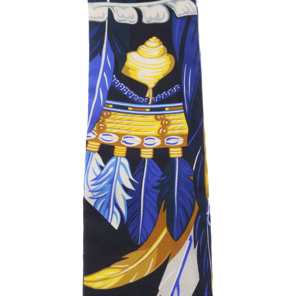 HERMES(エルメス) 総柄シルクスカーフ マルチ レディース