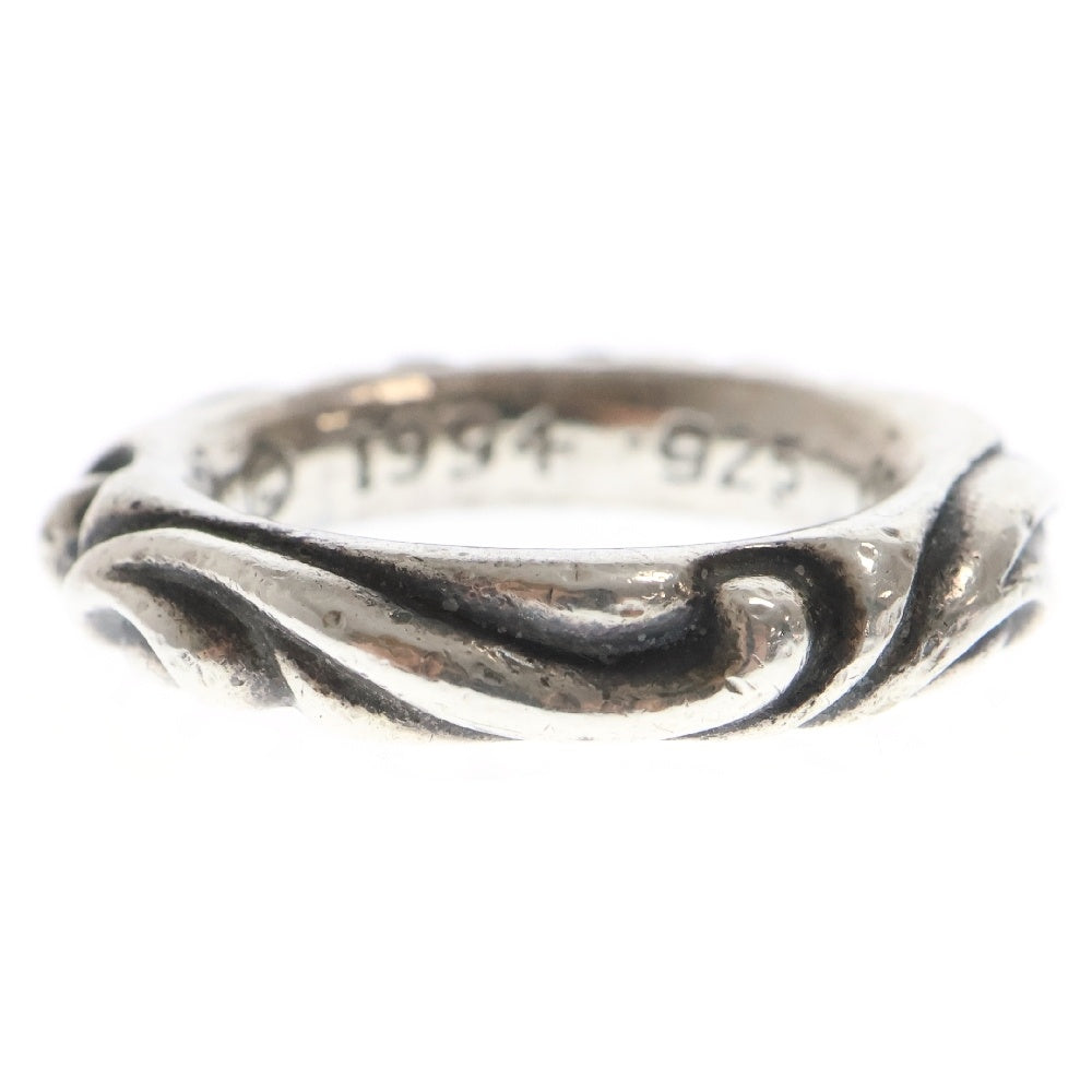 CHROME HEARTS(クロムハーツ) SCRL BAND スクロールバンド リング シルバー BCA351