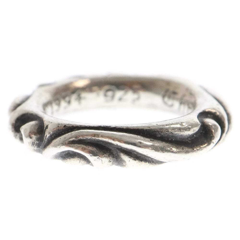 CHROME HEARTS(クロムハーツ) SCRL BAND スクロールバンド リング シルバー BCA351