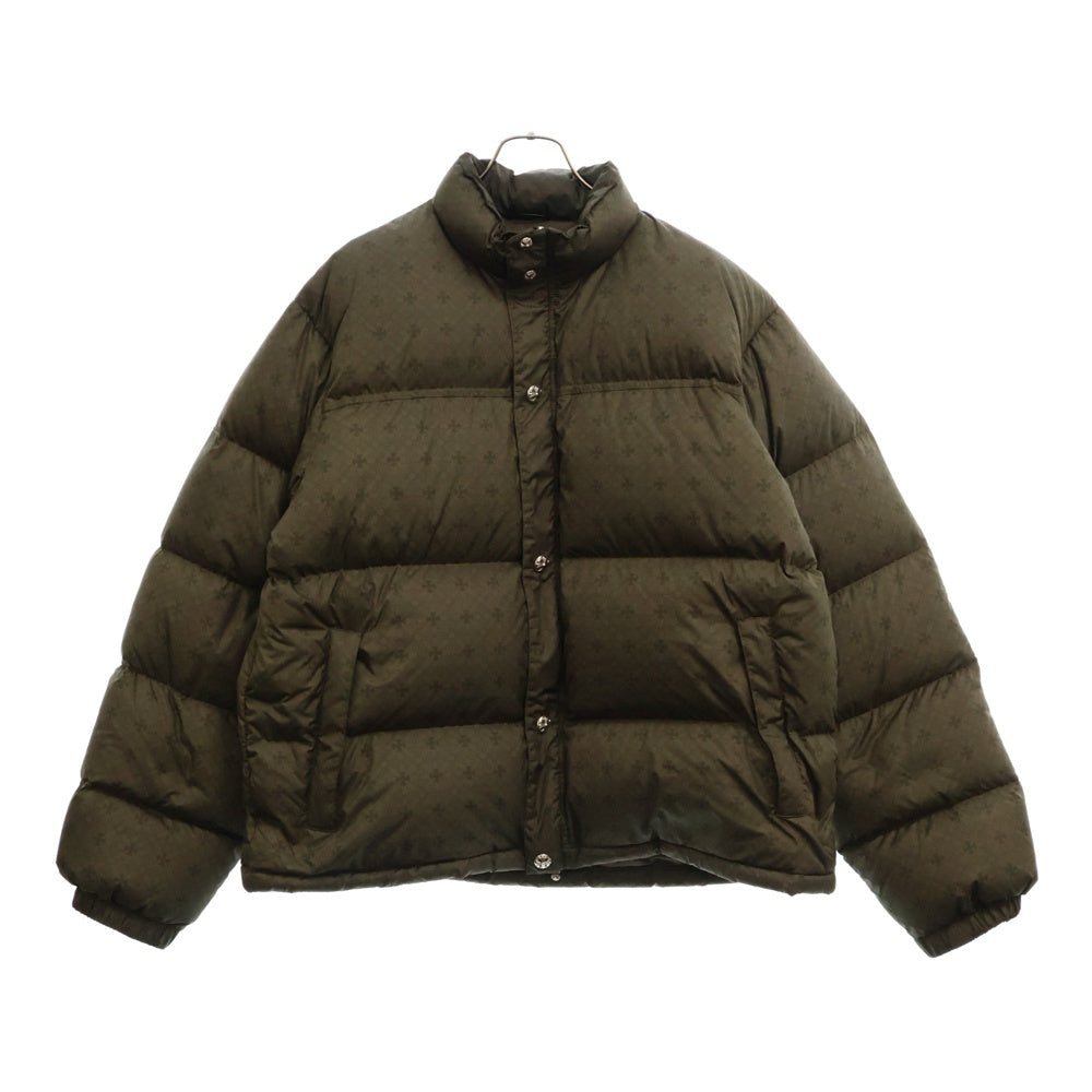 CHROME HEARTS(クロムハーツ) STIFF V2 FBRC スティッフ CHプラス総柄クロスボールボタンダウンジャケット カーキ