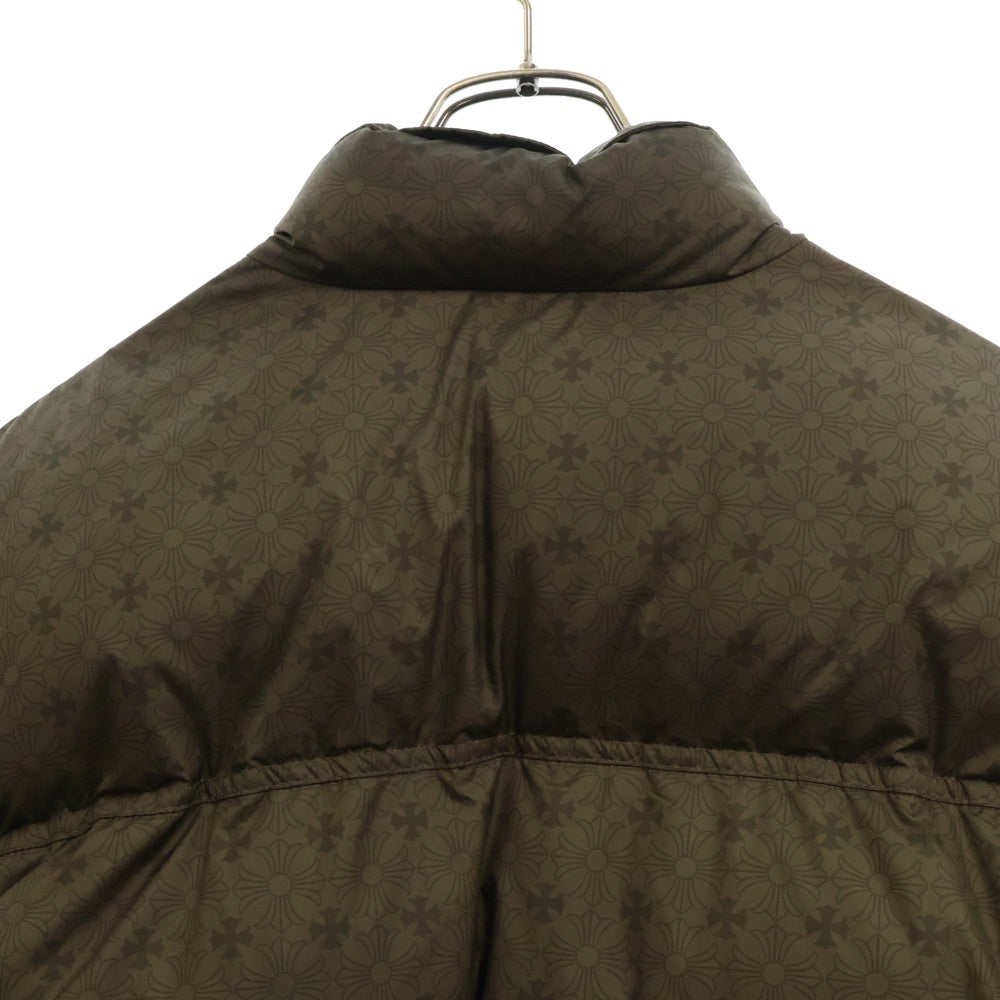 CHROME HEARTS(クロムハーツ) STIFF V2 FBRC スティッフ CHプラス総柄クロスボールボタンダウンジャケット カーキ