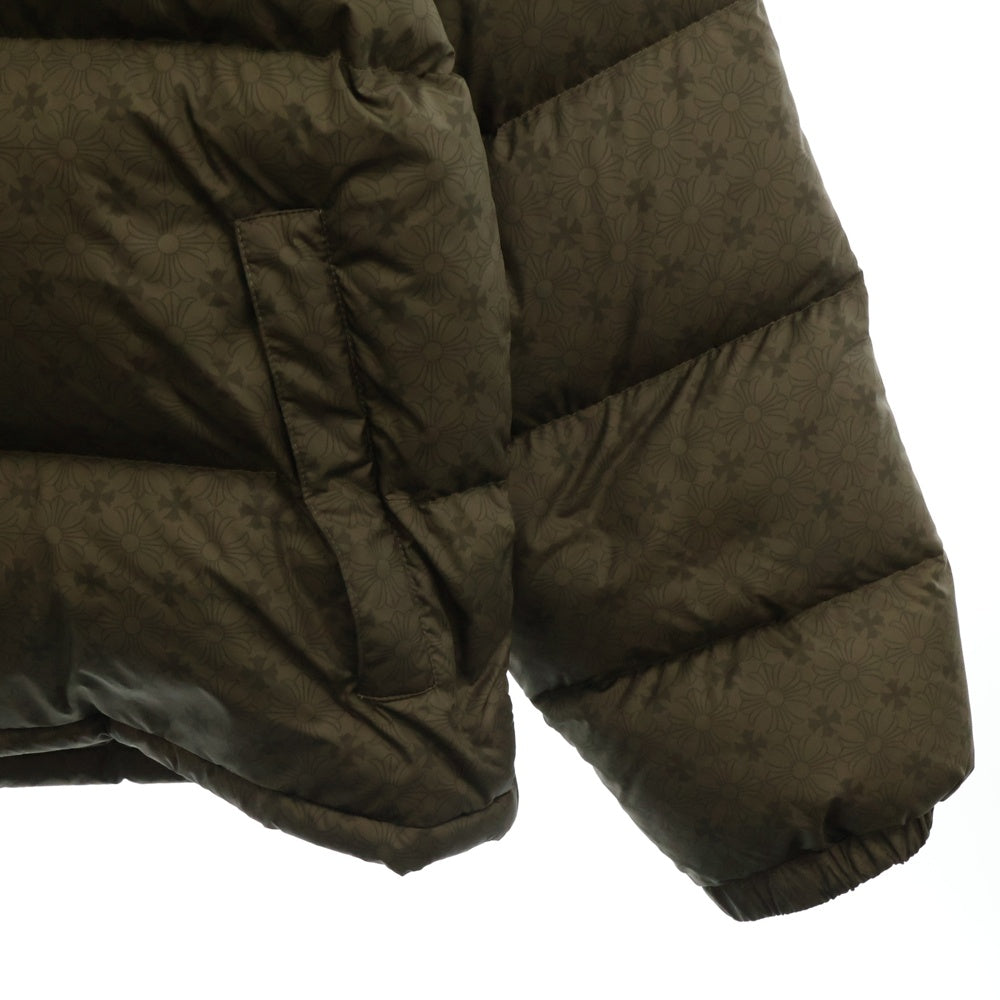 CHROME HEARTS(クロムハーツ) STIFF V2 FBRC スティッフ CHプラス総柄クロスボールボタンダウンジャケット カーキ
