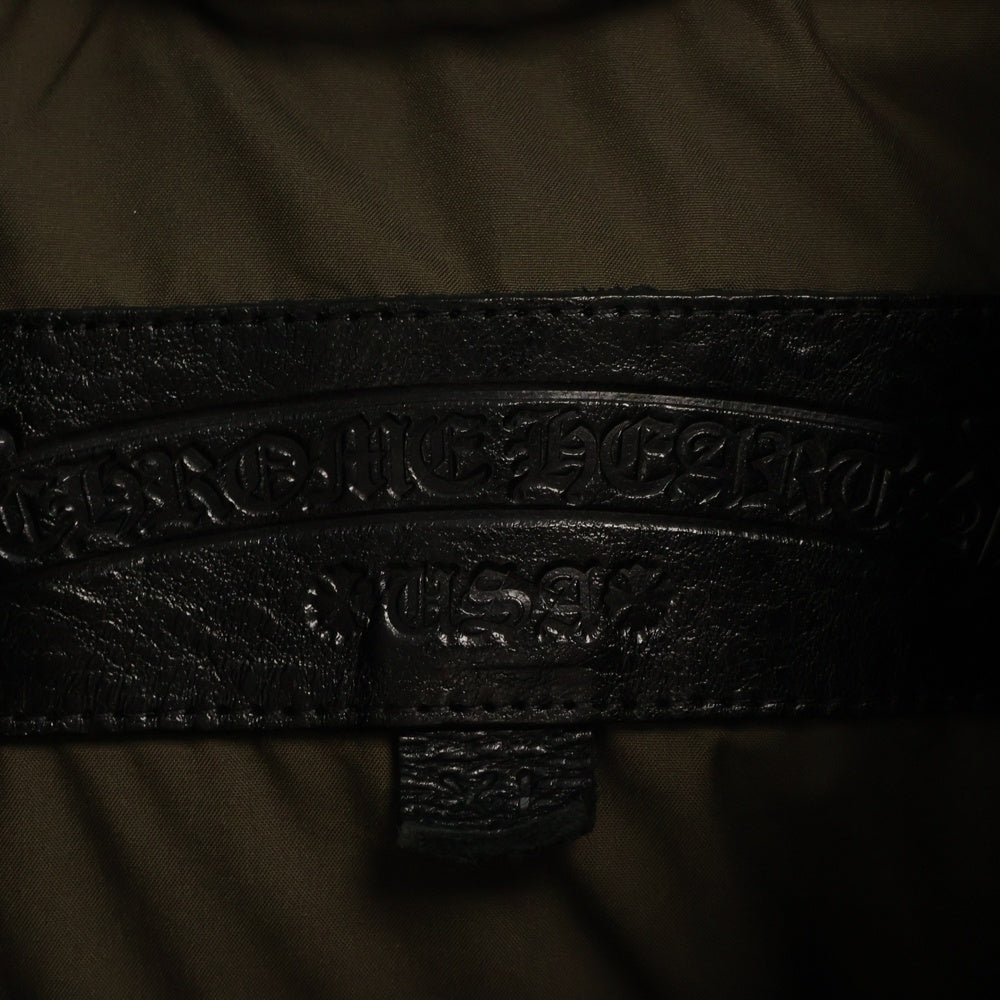 CHROME HEARTS(クロムハーツ) STIFF V2 FBRC スティッフ CHプラス総柄クロスボールボタンダウンジャケット カーキ