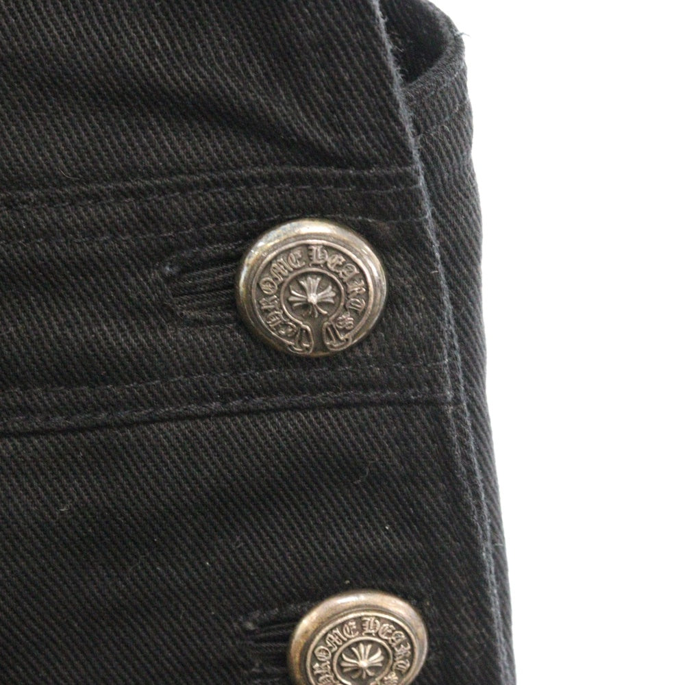 CHROME HEARTS(クロムハーツ) OVERALL オーバーオール デニムオーバーオール ブラック